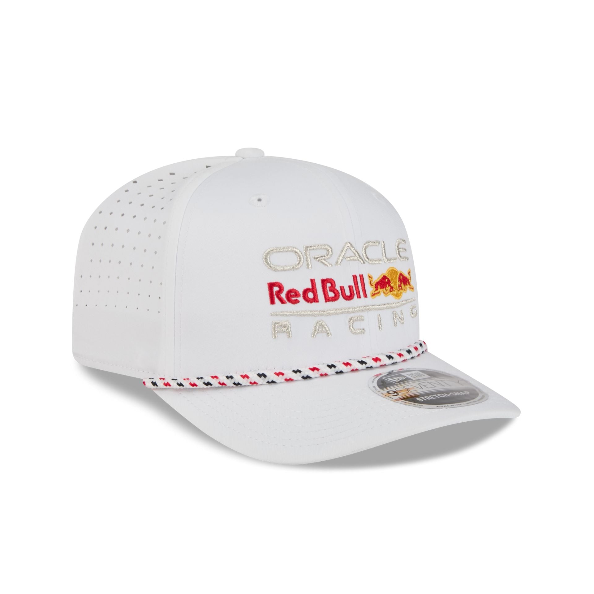 Oracle Red Bull Racing Optic White Performance Rope 9SEVENTY Stretch-Snap Hat