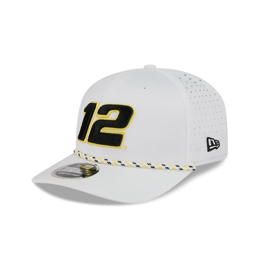 Team Penske Optic White Performance Rope 9SEVENTY Stretch-Snap Hat - New Era Cap
