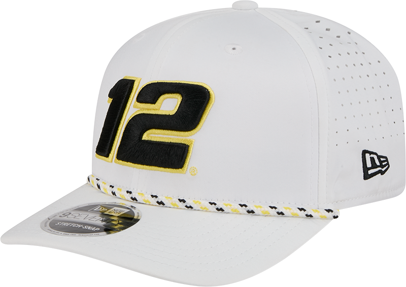 Team Penske Optic White Performance Rope 9SEVENTY Stretch-Snap Hat
