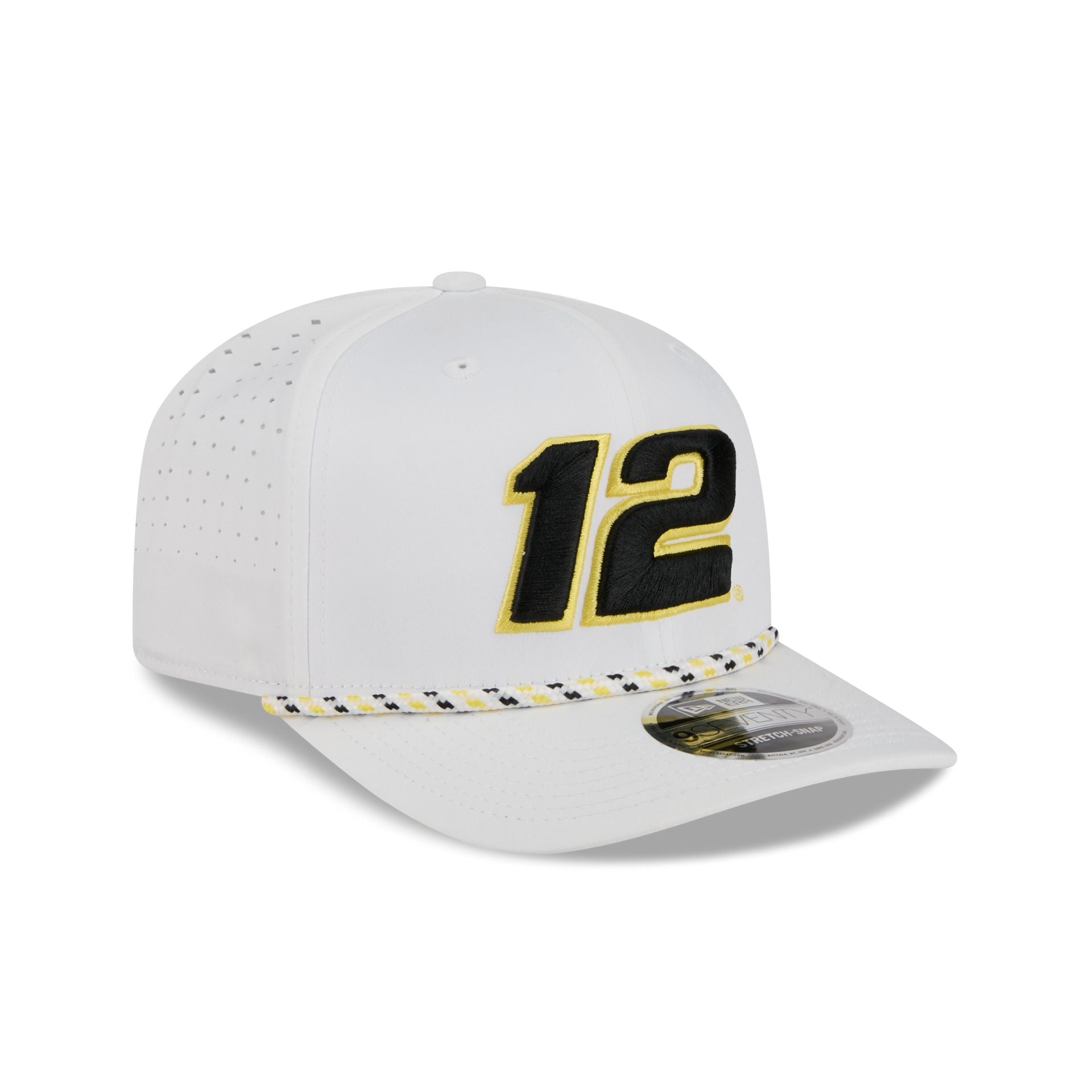 Team Penske Optic White Performance Rope 9SEVENTY Stretch-Snap Hat