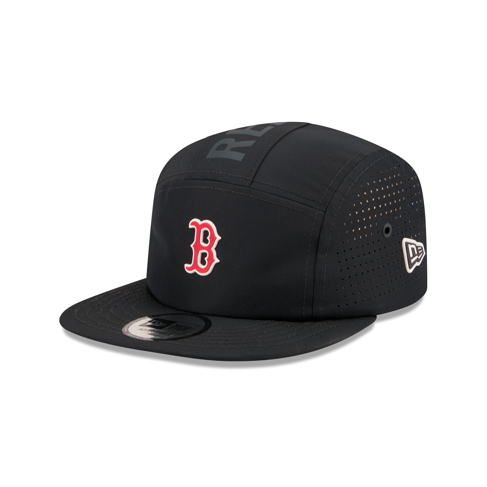 Boston Red Sox Team Topped Camper Adjustable Hat