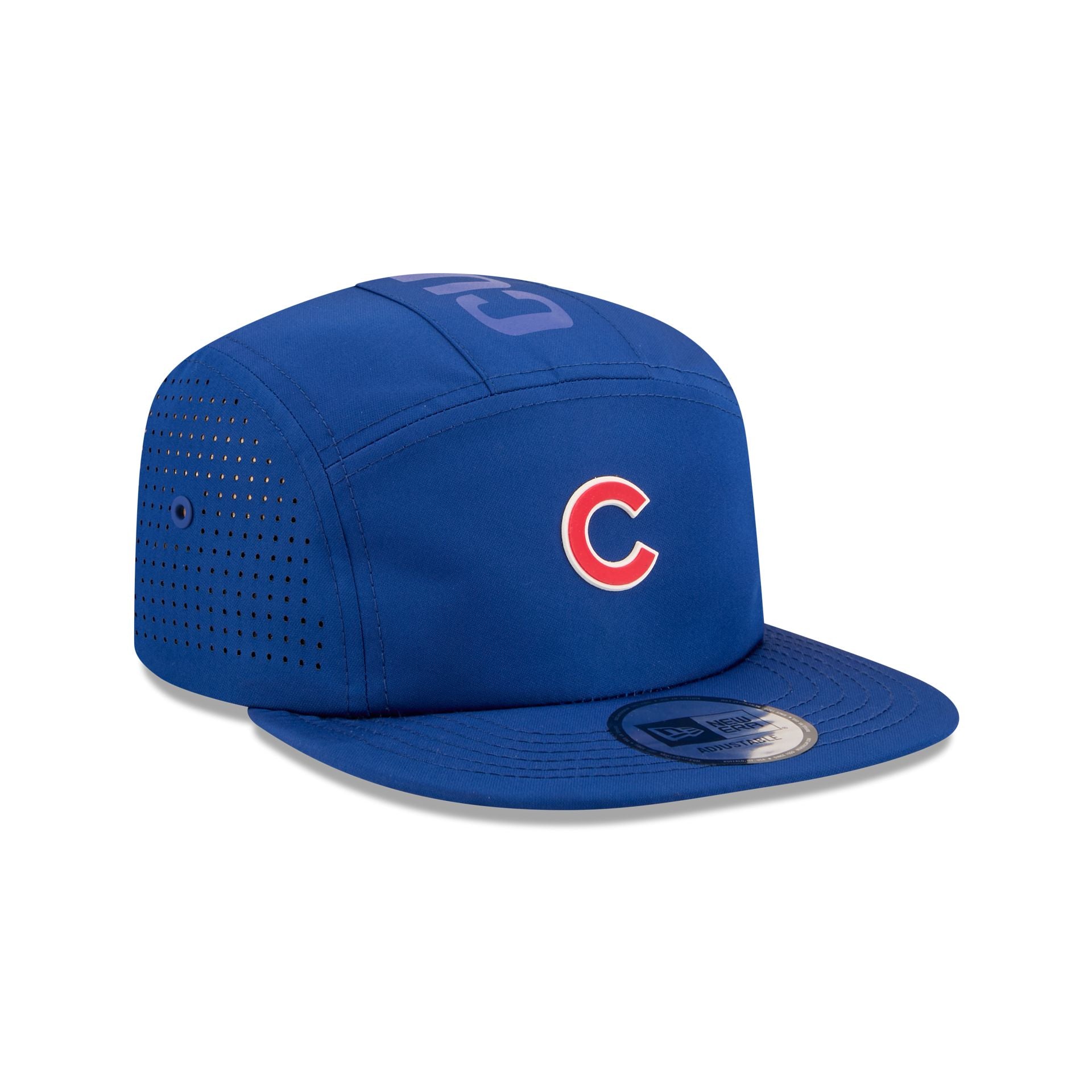 Chicago Cubs Team Topped Camper Adjustable Hat