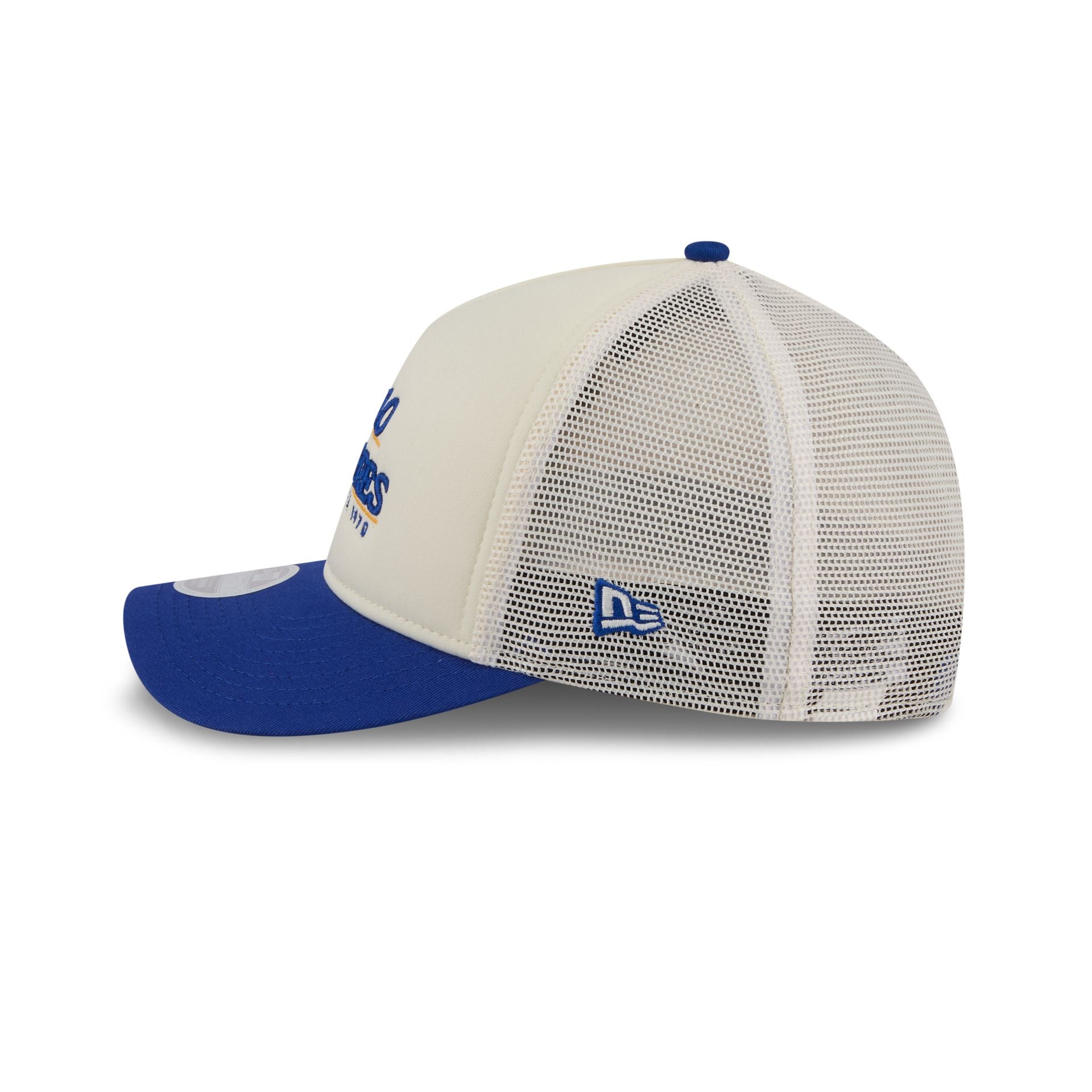 Buffalo Sabres Retro Chrome Women's White 9FORTY M-Crown A-Frame Trucker Hat