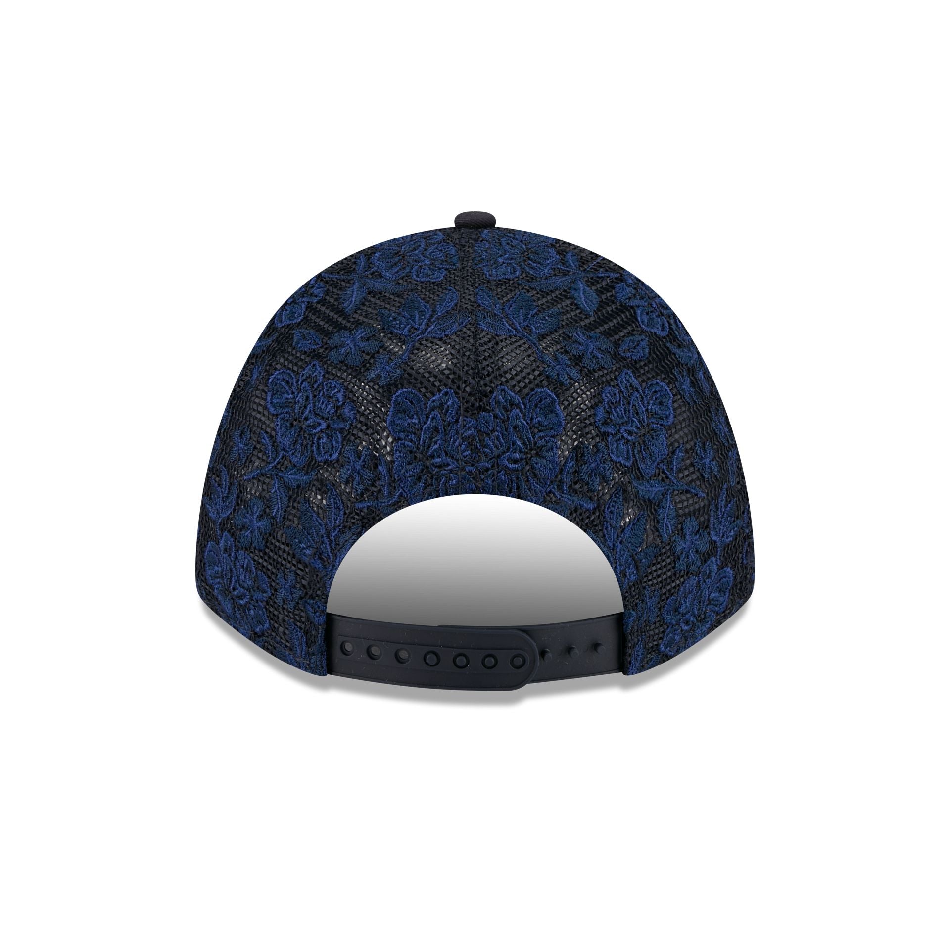 New York Yankees Floral Mesh Women's 9FORTY M-Crown Trucker Hat