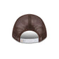 San Diego Padres Optic White Felt Logo Women's 9FORTY M-Crown A-Frame Trucker Hat