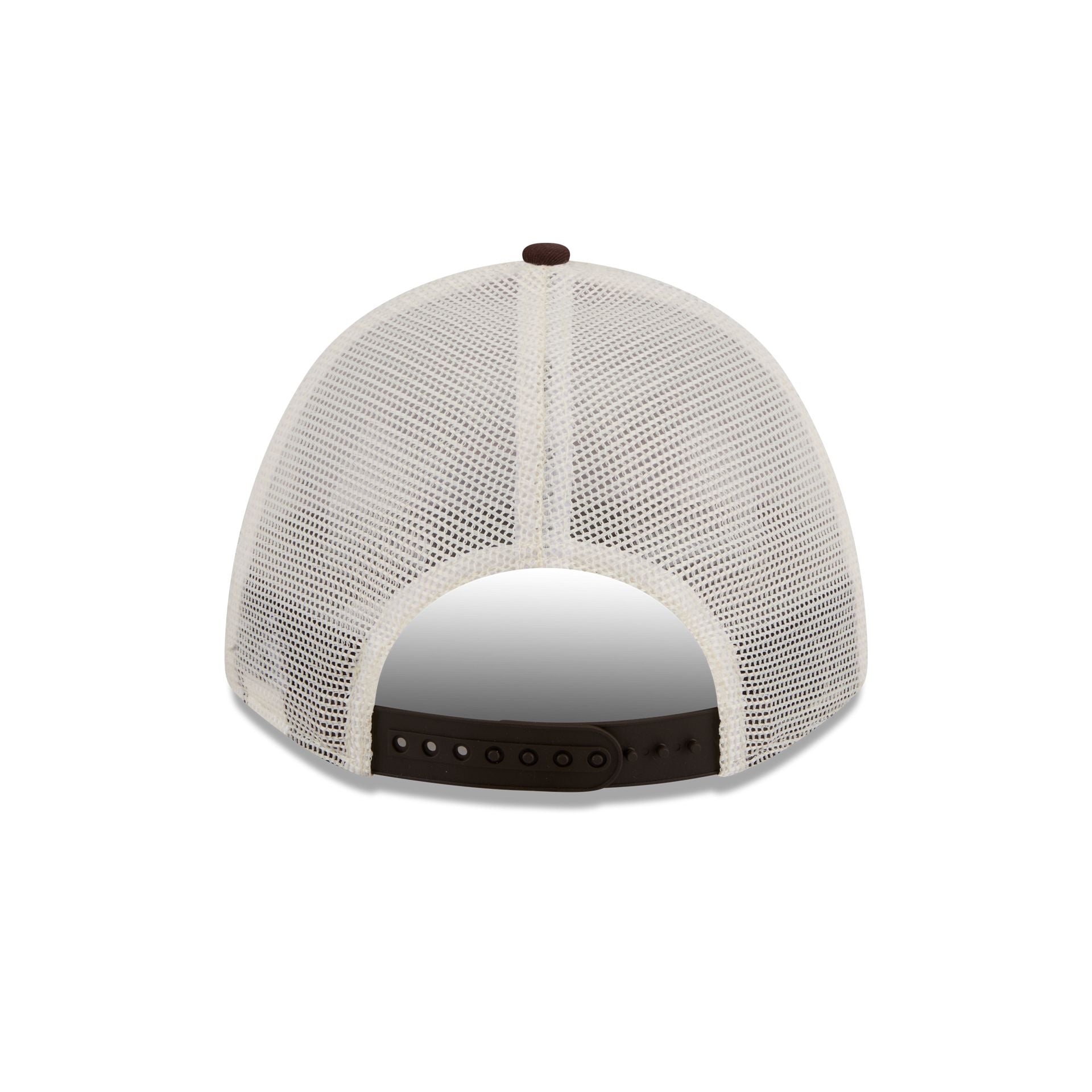 San Diego Padres Retro Chrome Women's White 9FORTY M-Crown A-Frame Trucker Hat