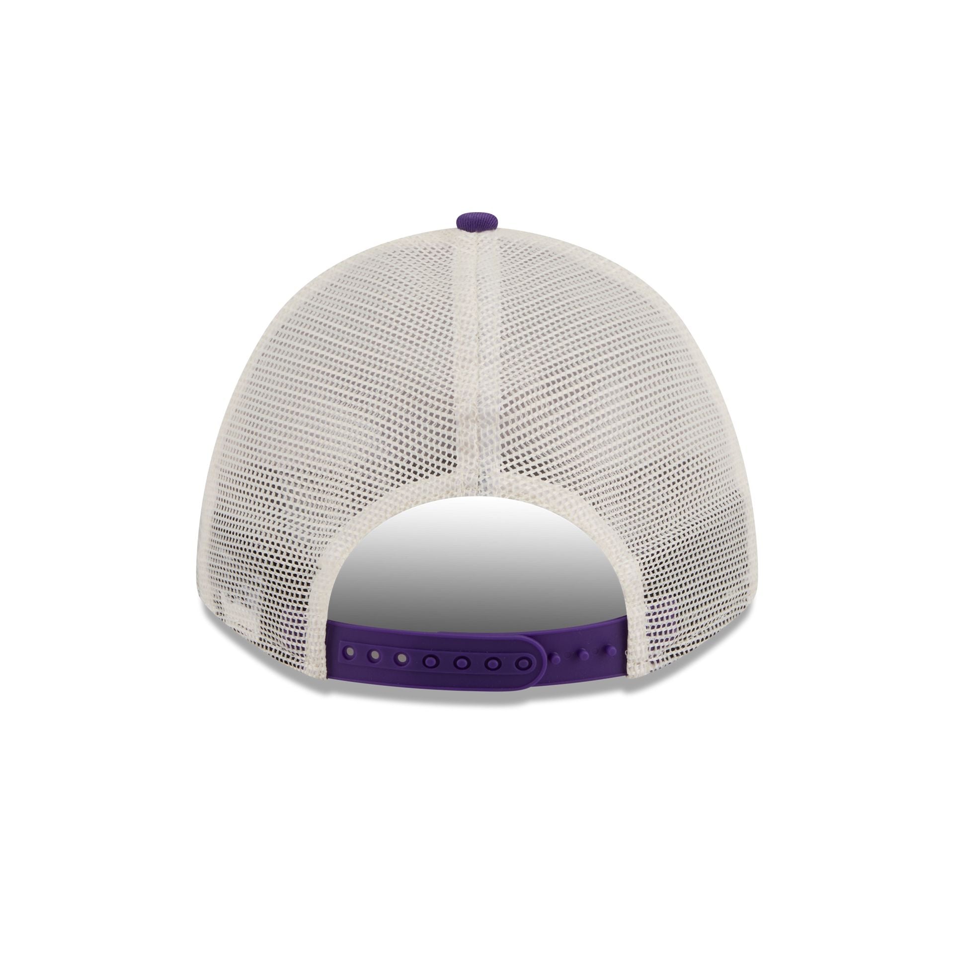 Los Angeles Lakers Retro Chrome Women's White 9FORTY M-Crown A-Frame Trucker Hat