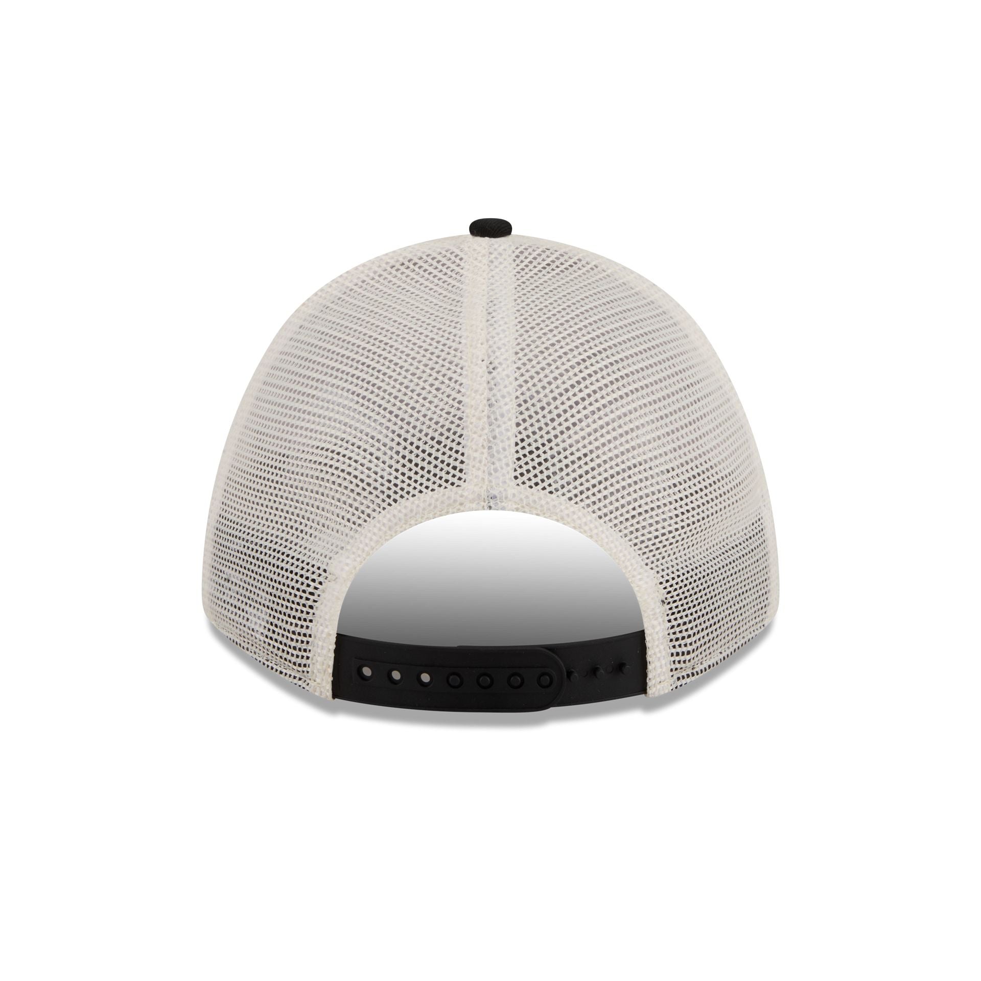 Brooklyn Nets Retro Chrome Women's White 9FORTY M-Crown A-Frame Trucker Hat