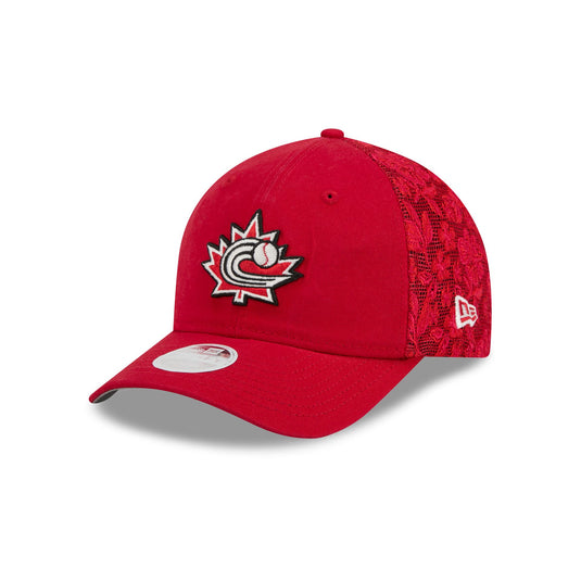 Canada Floral Mesh Women's 9FORTY M-Crown Trucker Hat - New Era Cap