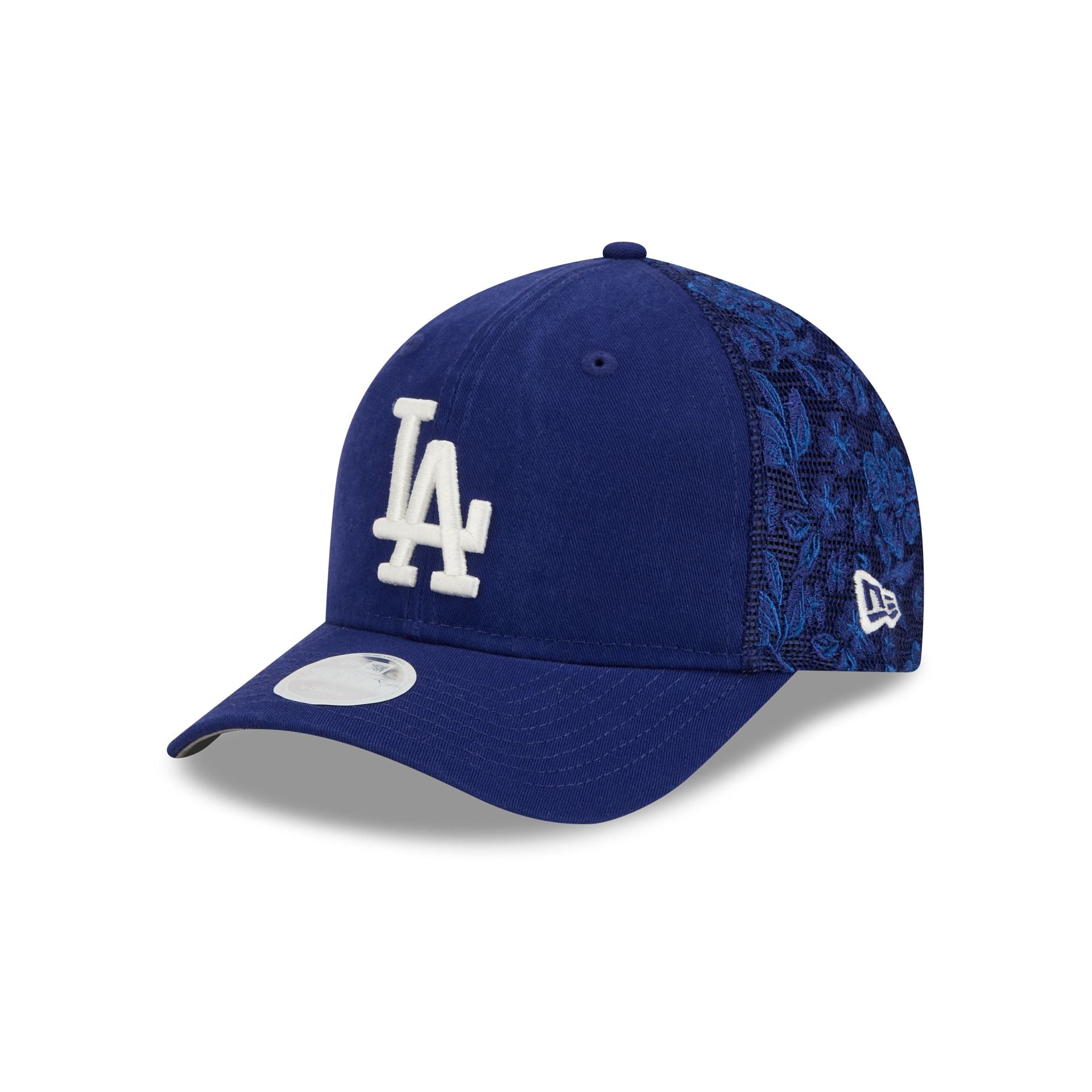 Los Angeles Dodgers Floral Mesh Women's 9FORTY M-Crown Trucker Hat
