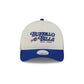 Buffalo Bills Retro Chrome Women's White 9FORTY M-Crown A-Frame Trucker Hat