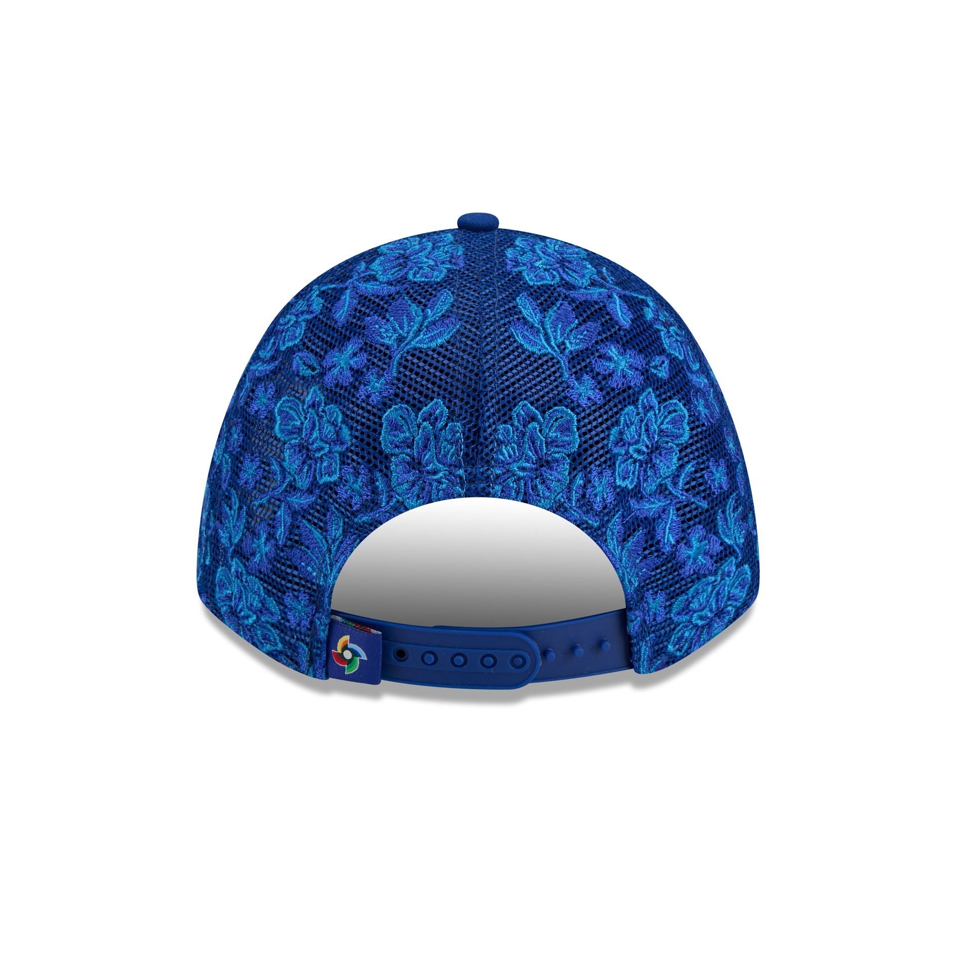 Puerto Rico Floral Mesh Women's 9FORTY M-Crown Trucker Hat