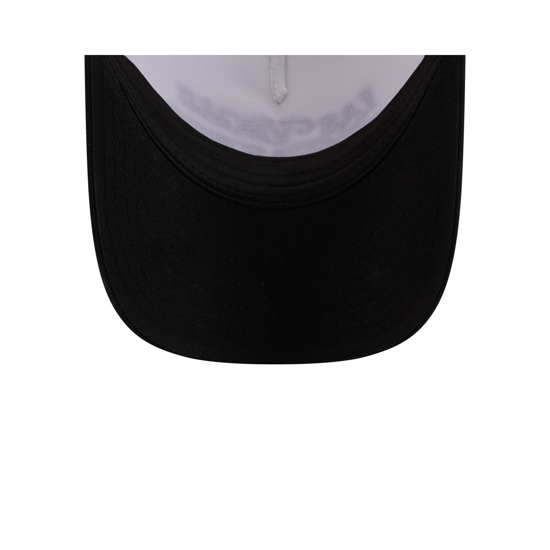 Las Vegas Raiders Retro Chrome Women's White 9FORTY M-Crown A-Frame Trucker Hat