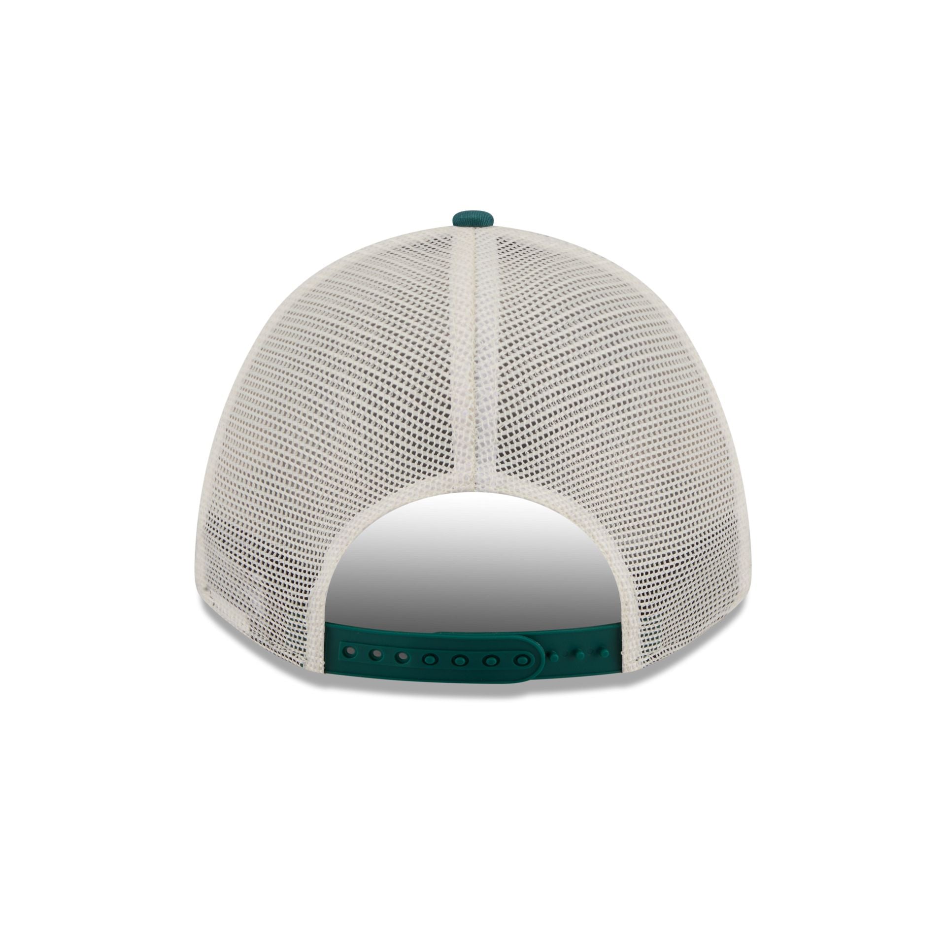 Philadelphia Eagles Retro Chrome Women's White 9FORTY M-Crown A-Frame Trucker Hat