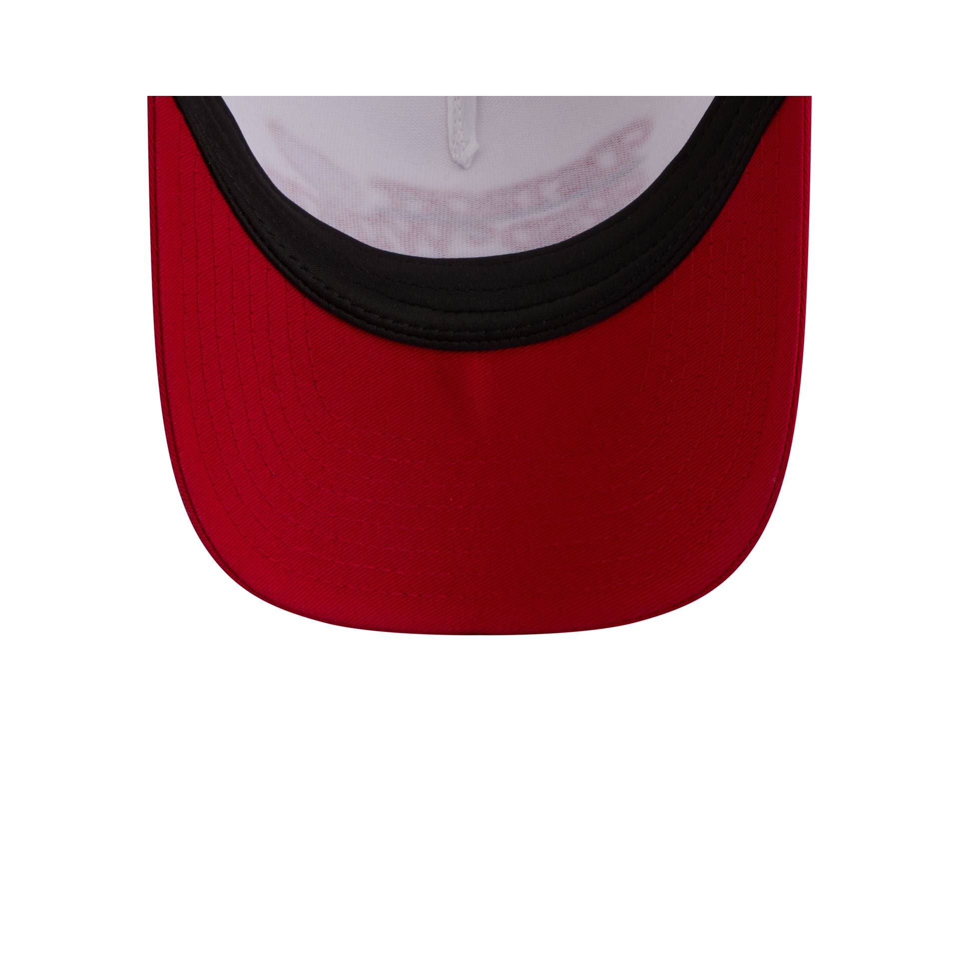 Detroit Red Wings Retro Chrome Women's White 9FORTY M-Crown A-Frame Trucker Hat