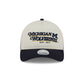 Michigan Wolverines Retro Chrome Women's White 9FORTY M-Crown A-Frame Trucker Hat