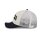 Michigan Wolverines Retro Chrome Women's White 9FORTY M-Crown A-Frame Trucker Hat