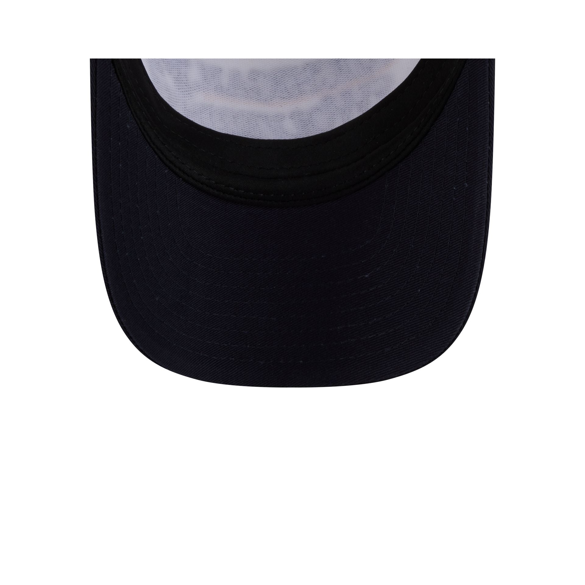 Michigan Wolverines Retro Chrome Women's White 9FORTY M-Crown A-Frame Trucker Hat