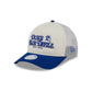Duke Blue Devils Retro Chrome Women's White 9FORTY M-Crown A-Frame Trucker Hat