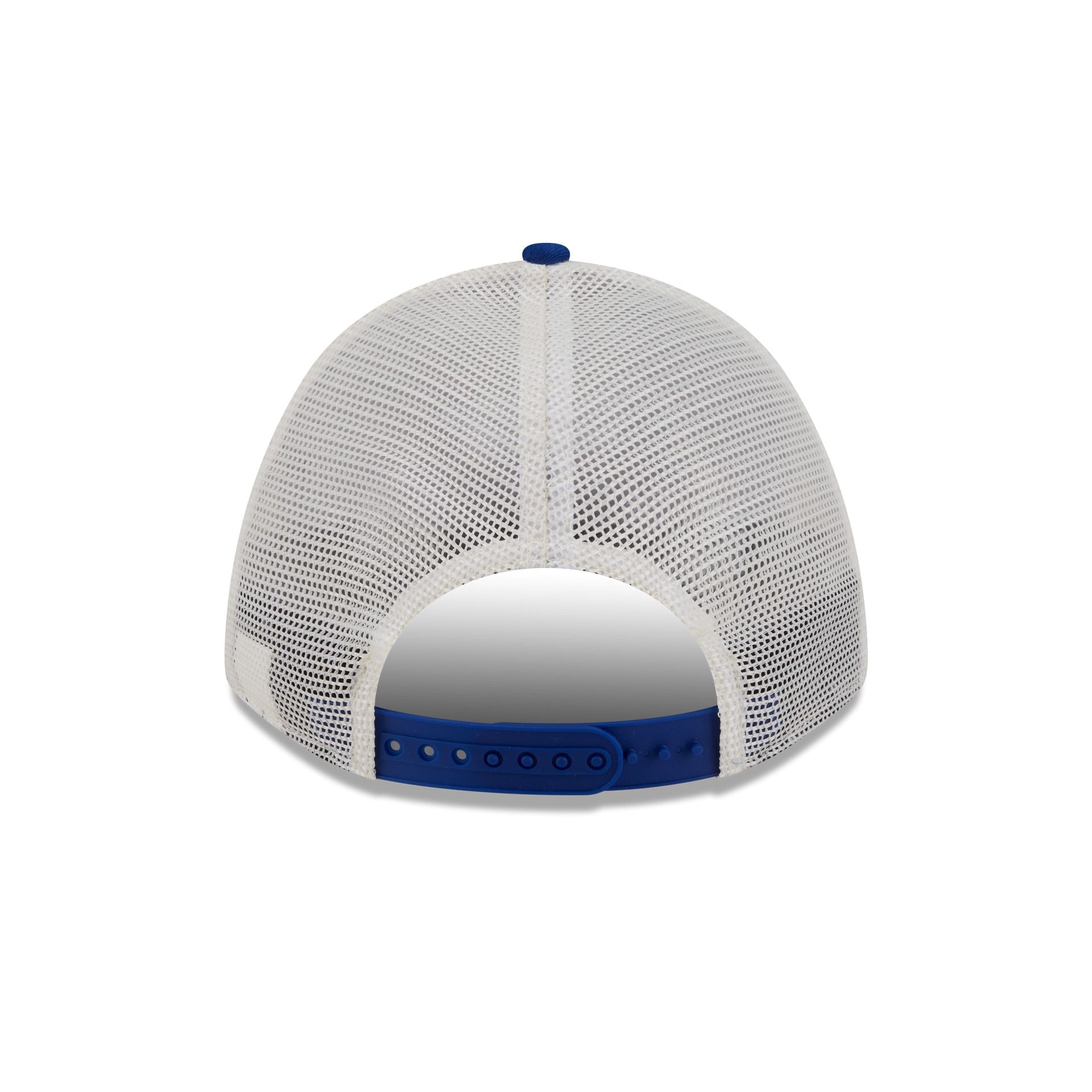 Duke Blue Devils Retro Chrome Women's White 9FORTY M-Crown A-Frame Trucker Hat