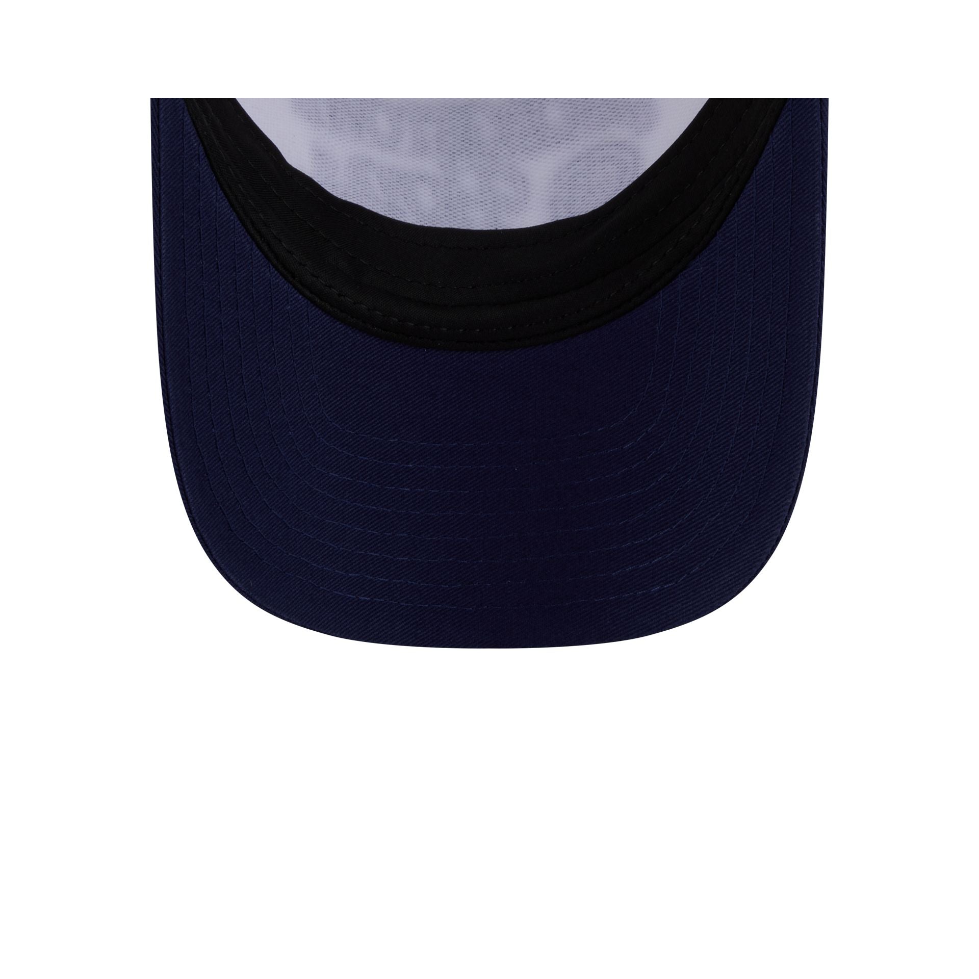 Georgetown Hoyas Retro Chrome Women's White 9FORTY M-Crown A-Frame Trucker Hat