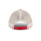 Ohio State Buckeyes Frayed 9FORTY M-Crown A-Frame Trucker Hat