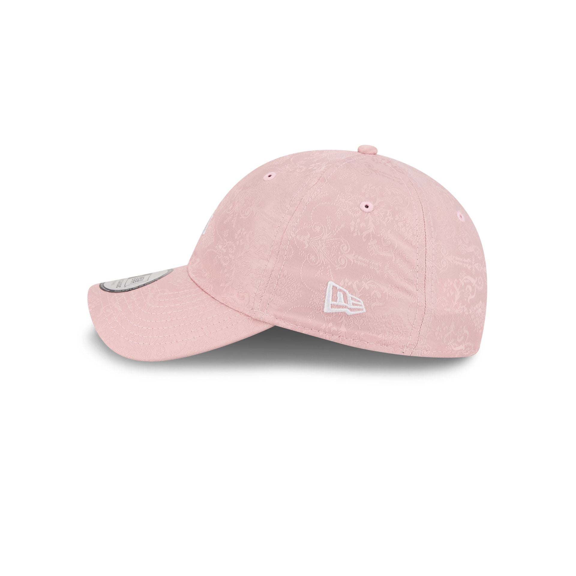 New York Yankees Vintage Satin Pink Casual Classic Adjustable Hat
