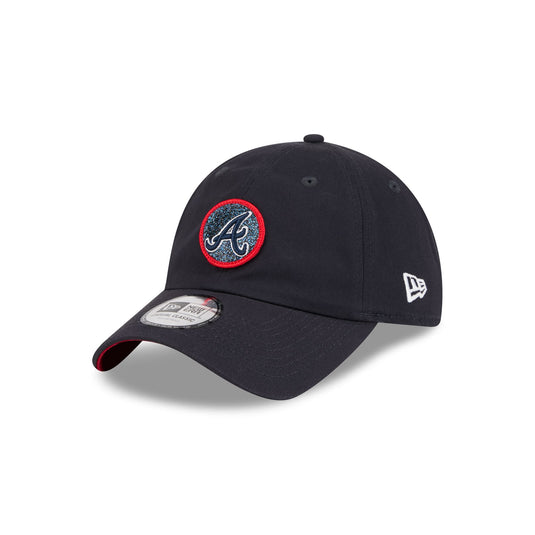 Atlanta Braves Sparkle Casual Classic Adjustable Hat - New Era Cap