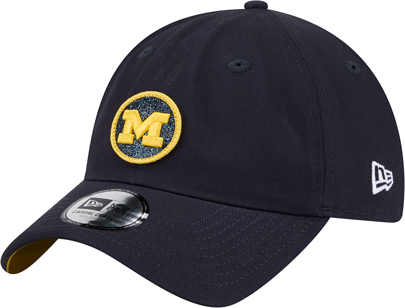 Michigan Wolverines Sparkle Casual Classic Adjustable Hat