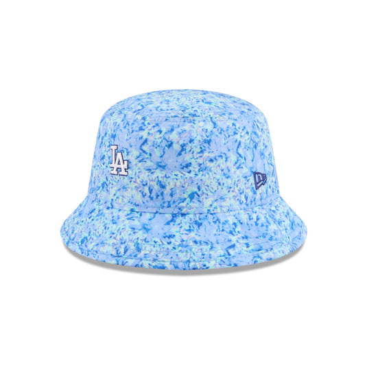 Los Angeles Dodgers Blue Print Bucket Hat - New Era Cap