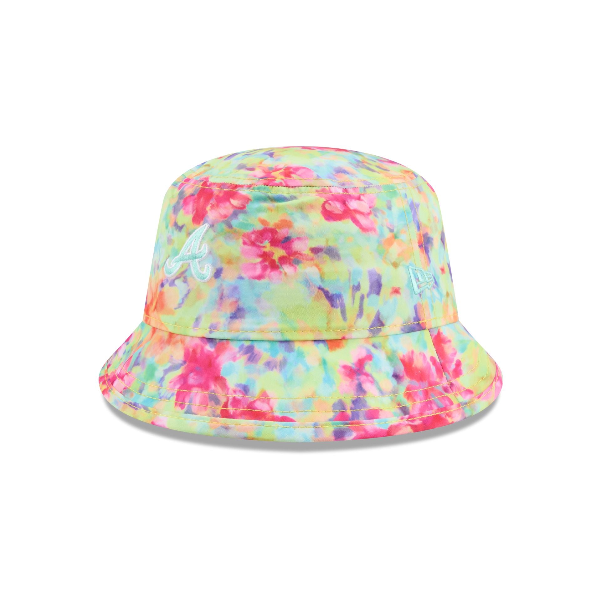 Atlanta Braves Print Bucket Hat