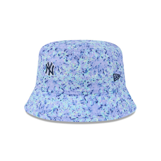 New York Yankees Blue Print Bucket Hat - New Era Cap