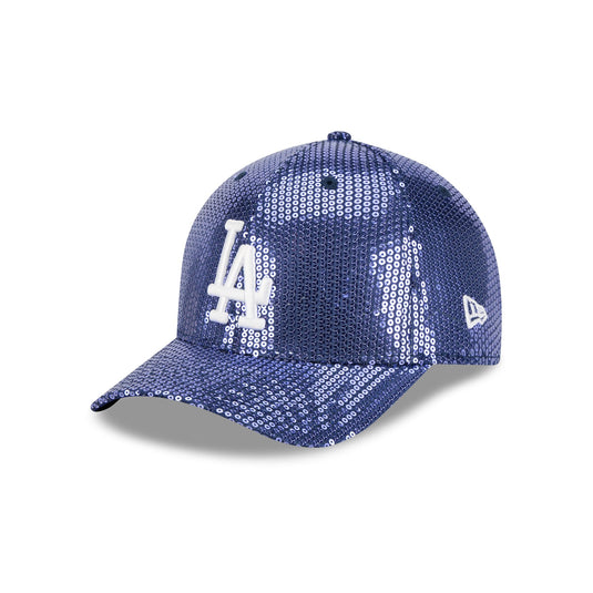 Los Angeles Dodgers Sequin Women's 9FORTY M-Crown Snapback Hat - New Era Cap