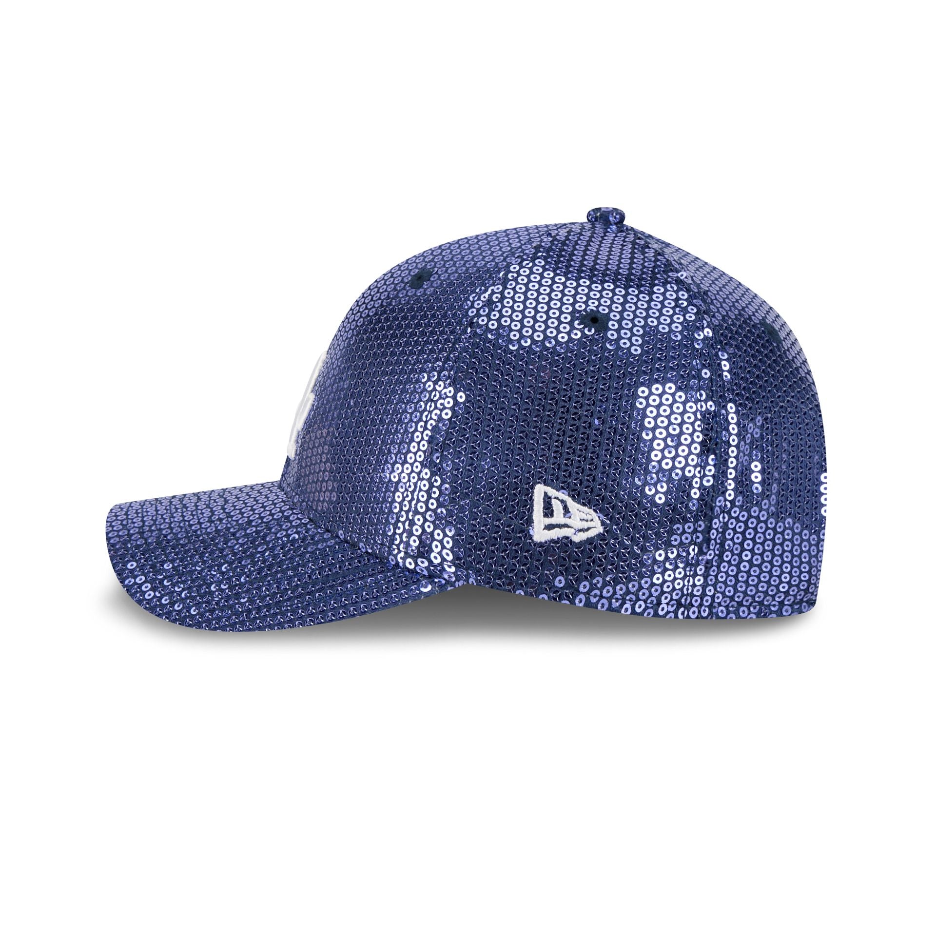 Los Angeles Dodgers Sequin Women's 9FORTY M-Crown Snapback Hat