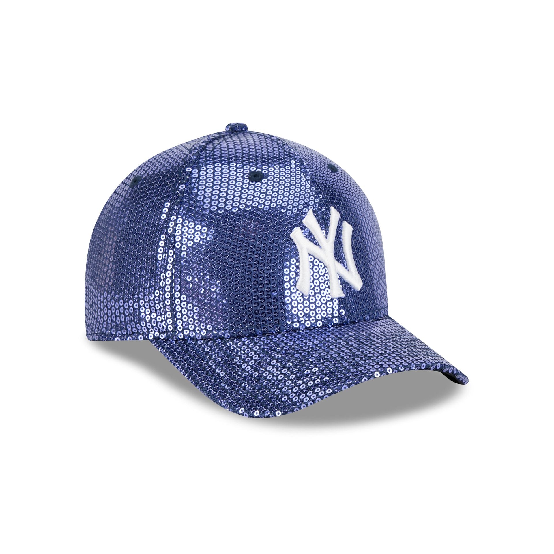 New York Yankees Sequin Women's 9FORTY M-Crown Snapback Hat