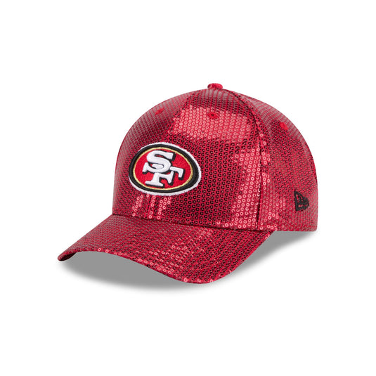 San Francisco 49ers Sequin Women's 9FORTY M-Crown Snapback Hat - New Era Cap
