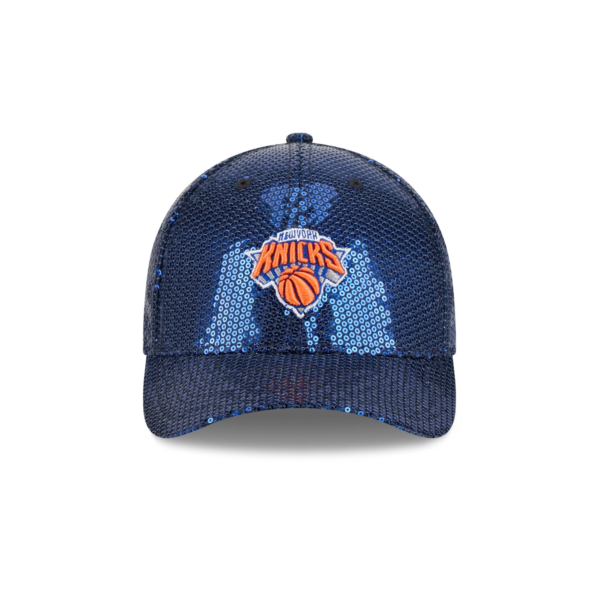 New York Knicks Sequin Women's 9FORTY M-Crown Snapback Hat