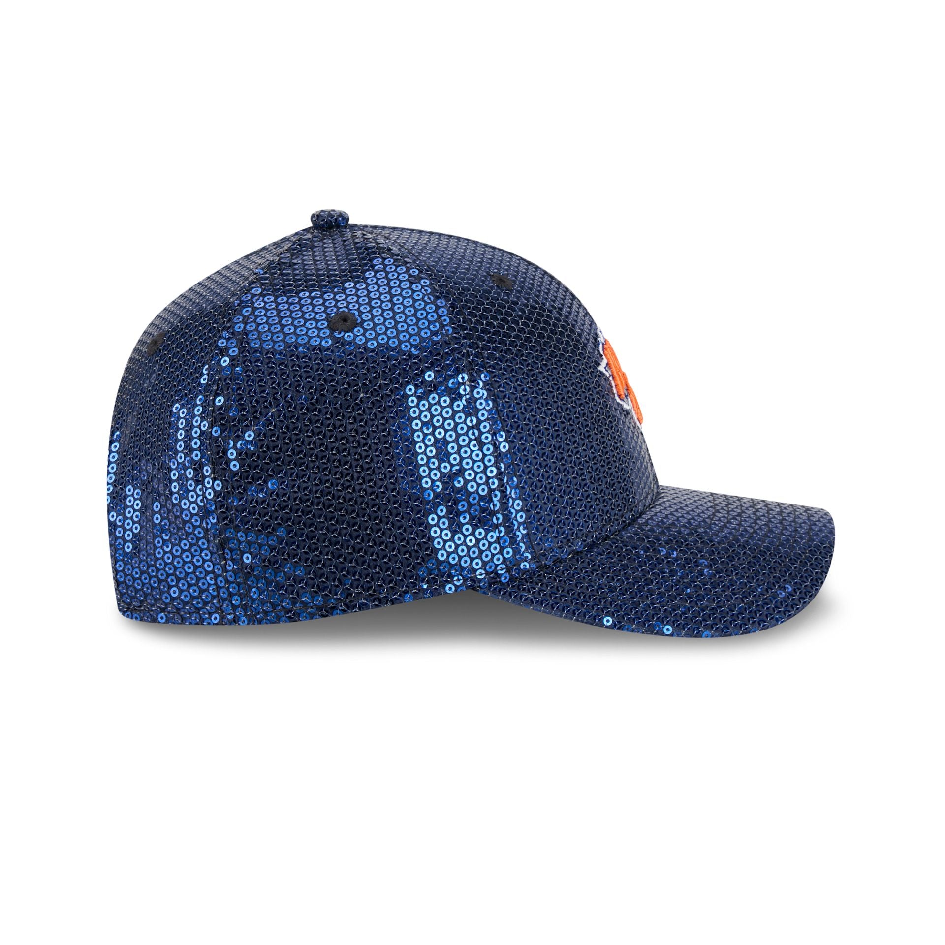 New York Knicks Sequin Women's 9FORTY M-Crown Snapback Hat