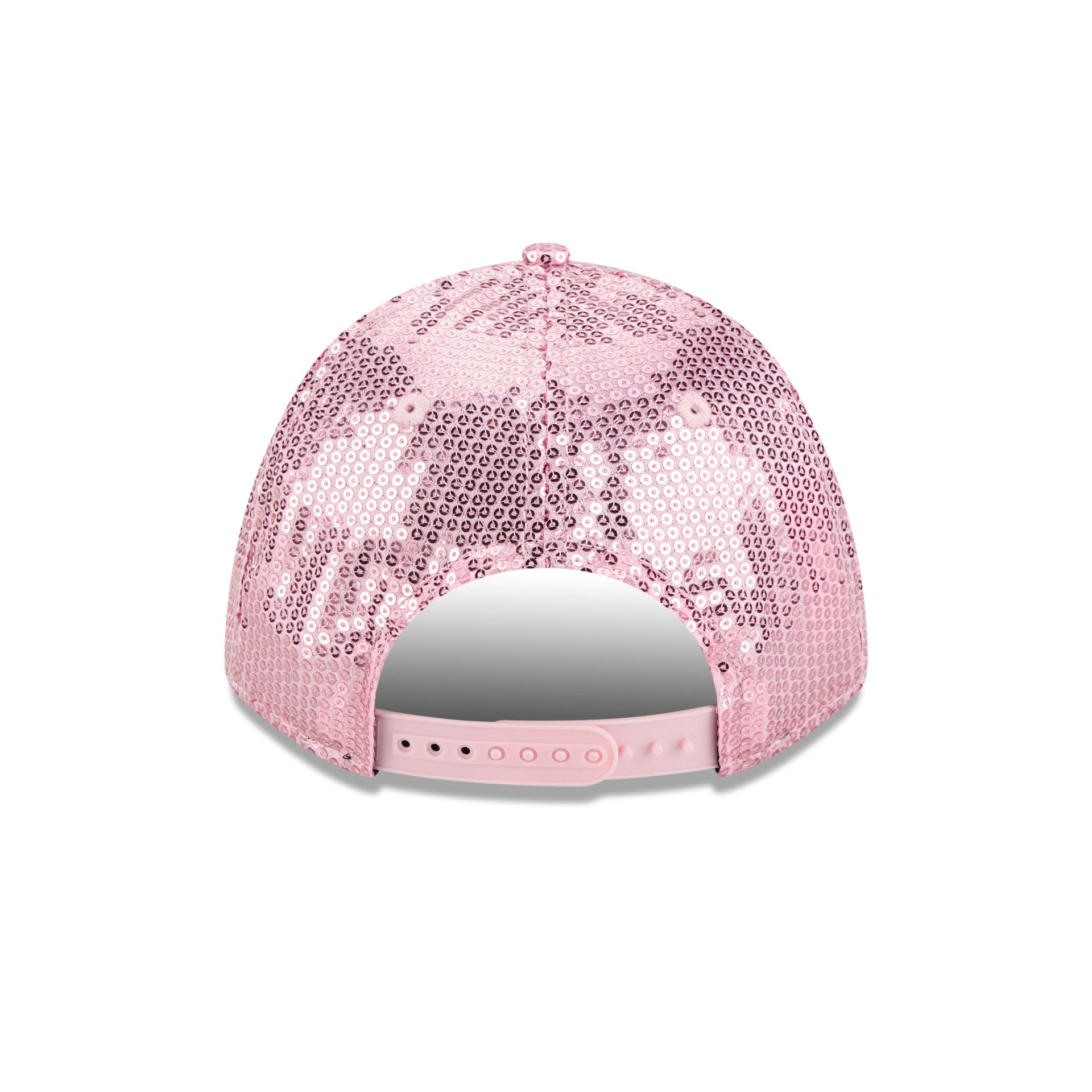 New York Yankees Sequin Pink Women's 9FORTY M-Crown Snapback Hat