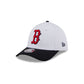 Boston Red Sox Baseball Stitch Kids 39THIRTY M-Crown Stretch Fit Hat
