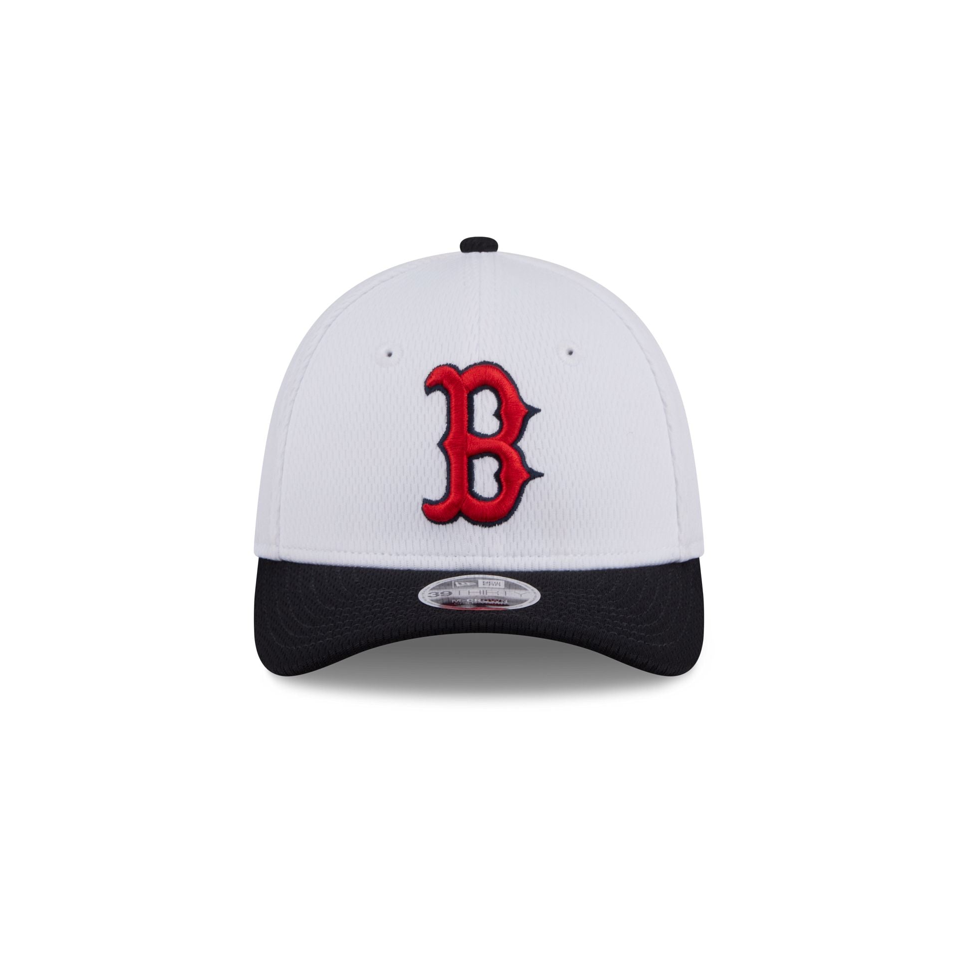 Boston Red Sox Baseball Stitch Kids 39THIRTY M-Crown Stretch Fit Hat