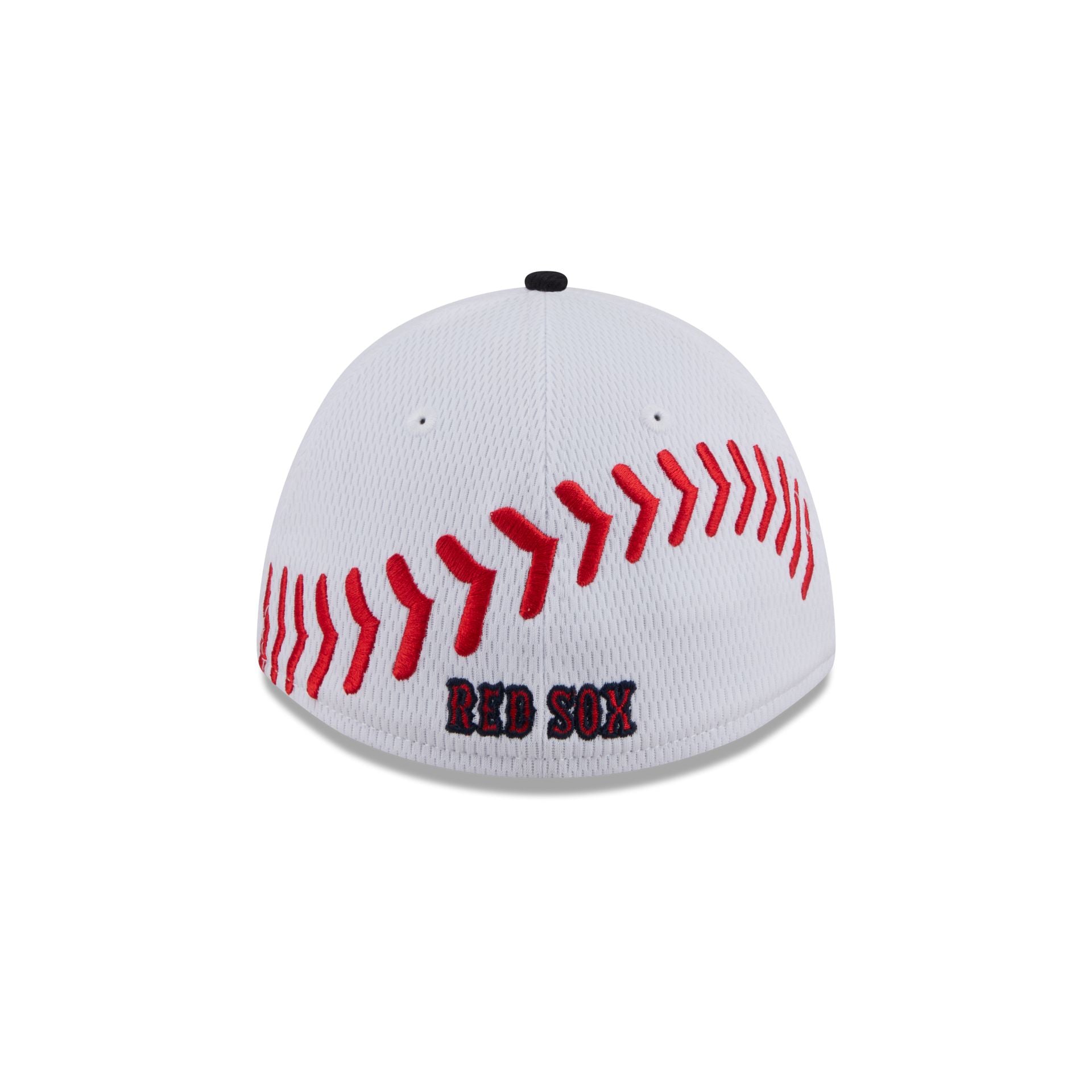 Boston Red Sox Baseball Stitch Kids 39THIRTY M-Crown Stretch Fit Hat