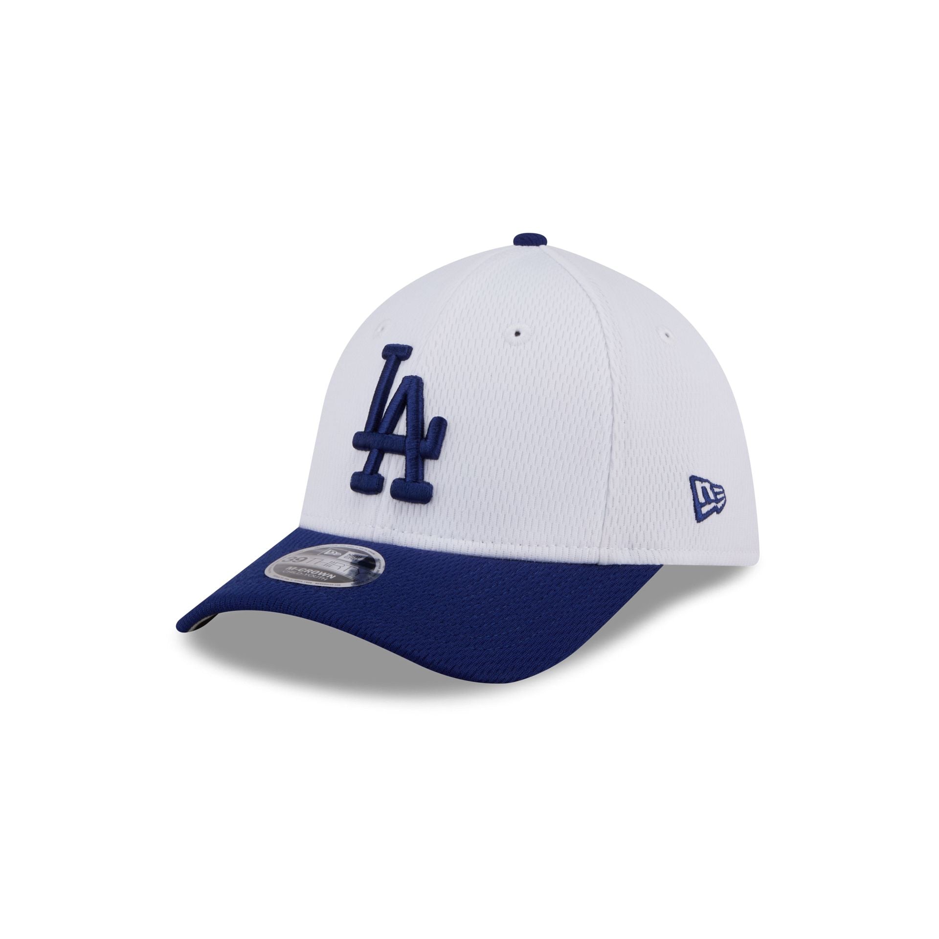 Los Angeles Dodgers Baseball Stitch Kids 39THIRTY M-Crown Stretch Fit Hat