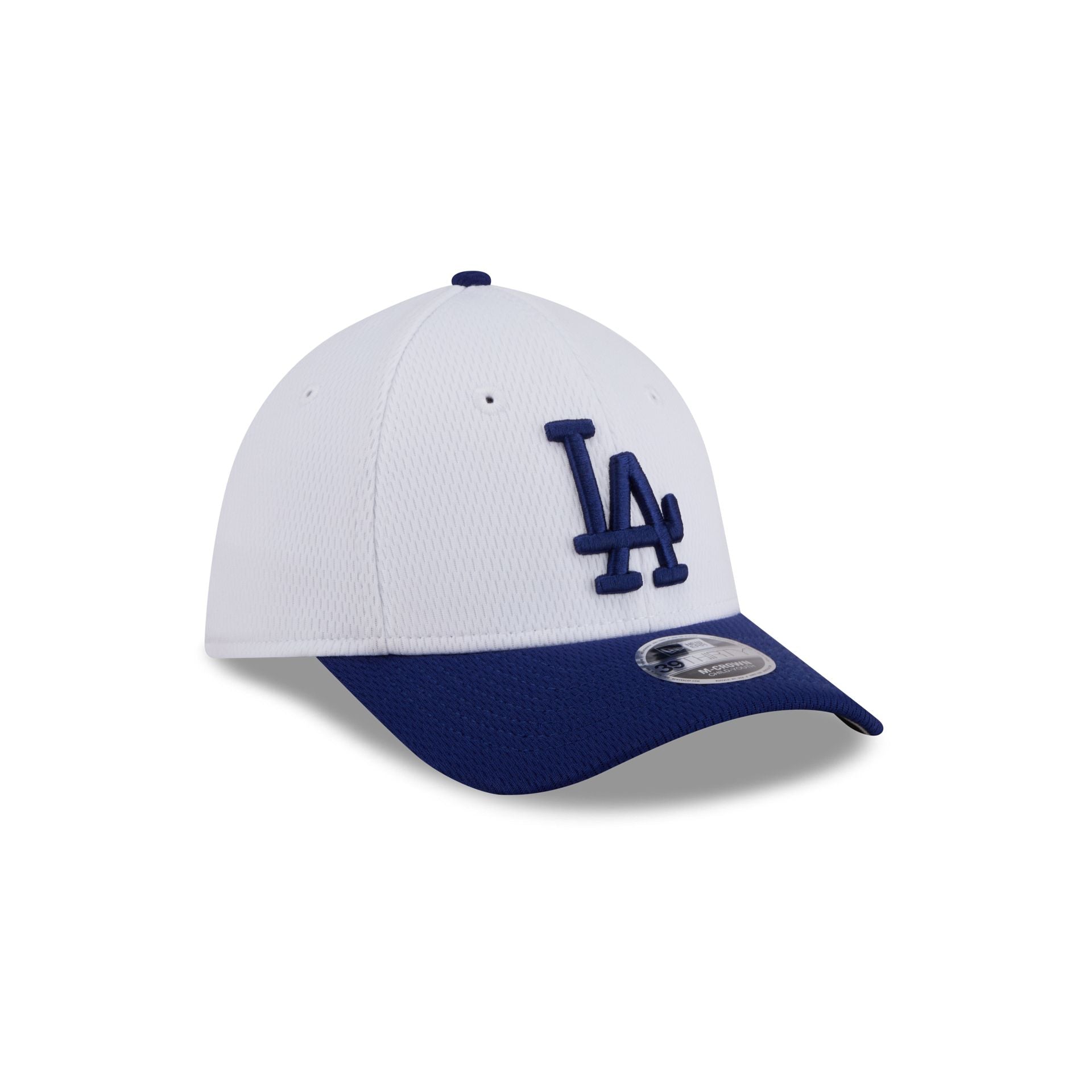 Los Angeles Dodgers Baseball Stitch Kids 39THIRTY M-Crown Stretch Fit Hat