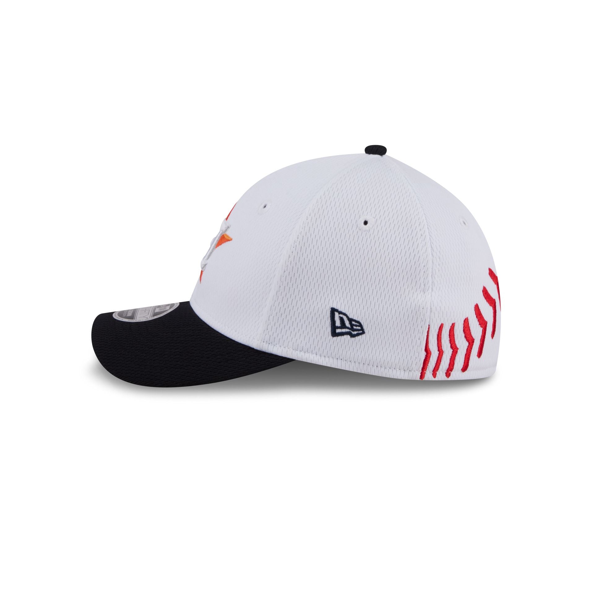 Houston Astros Baseball Stitch Kids 39THIRTY M-Crown Stretch Fit Hat