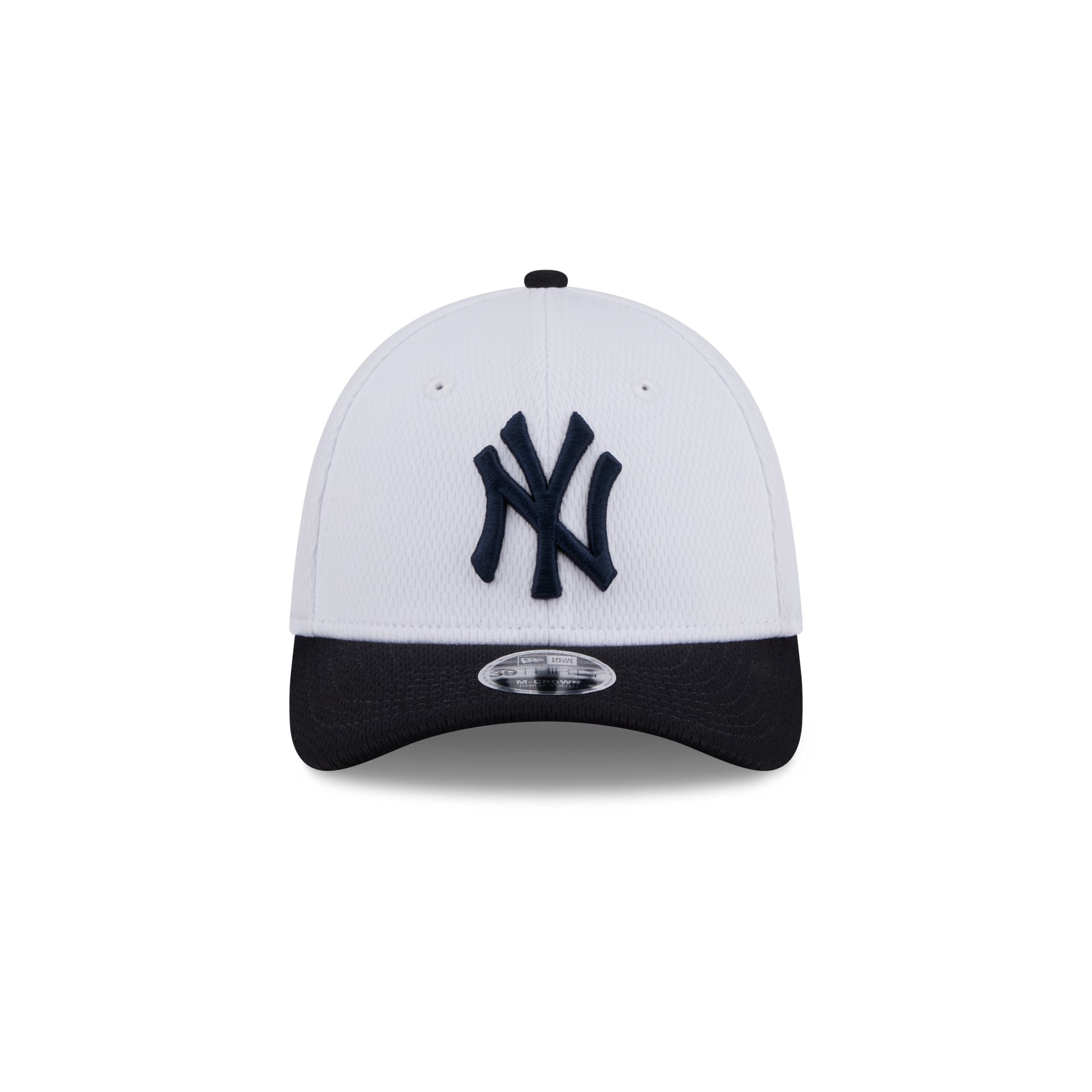 New York Yankees Baseball Stitch Kids 39THIRTY M-Crown Stretch Fit Hat