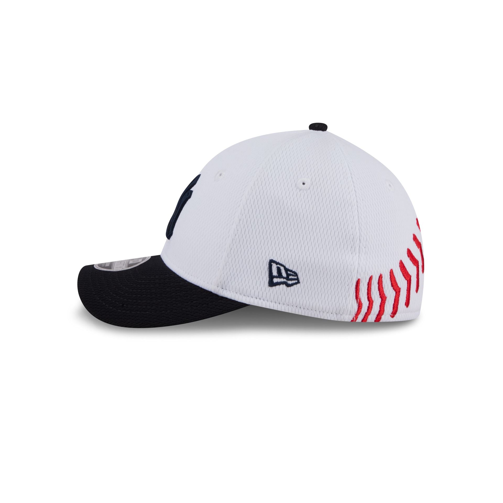 New York Yankees Baseball Stitch Kids 39THIRTY M-Crown Stretch Fit Hat