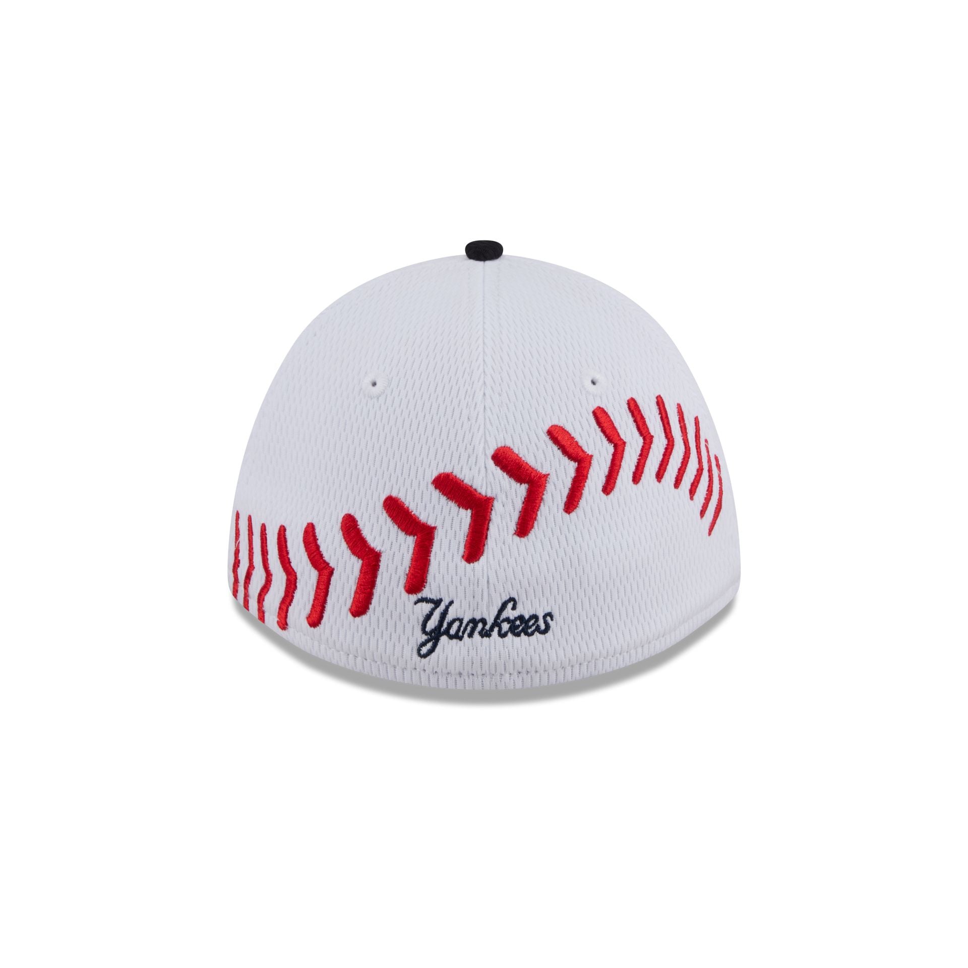 New York Yankees Baseball Stitch Kids 39THIRTY M-Crown Stretch Fit Hat