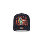 Houston Astros Logo Fade Kids 9FIFTY A-Frame Trucker Hat