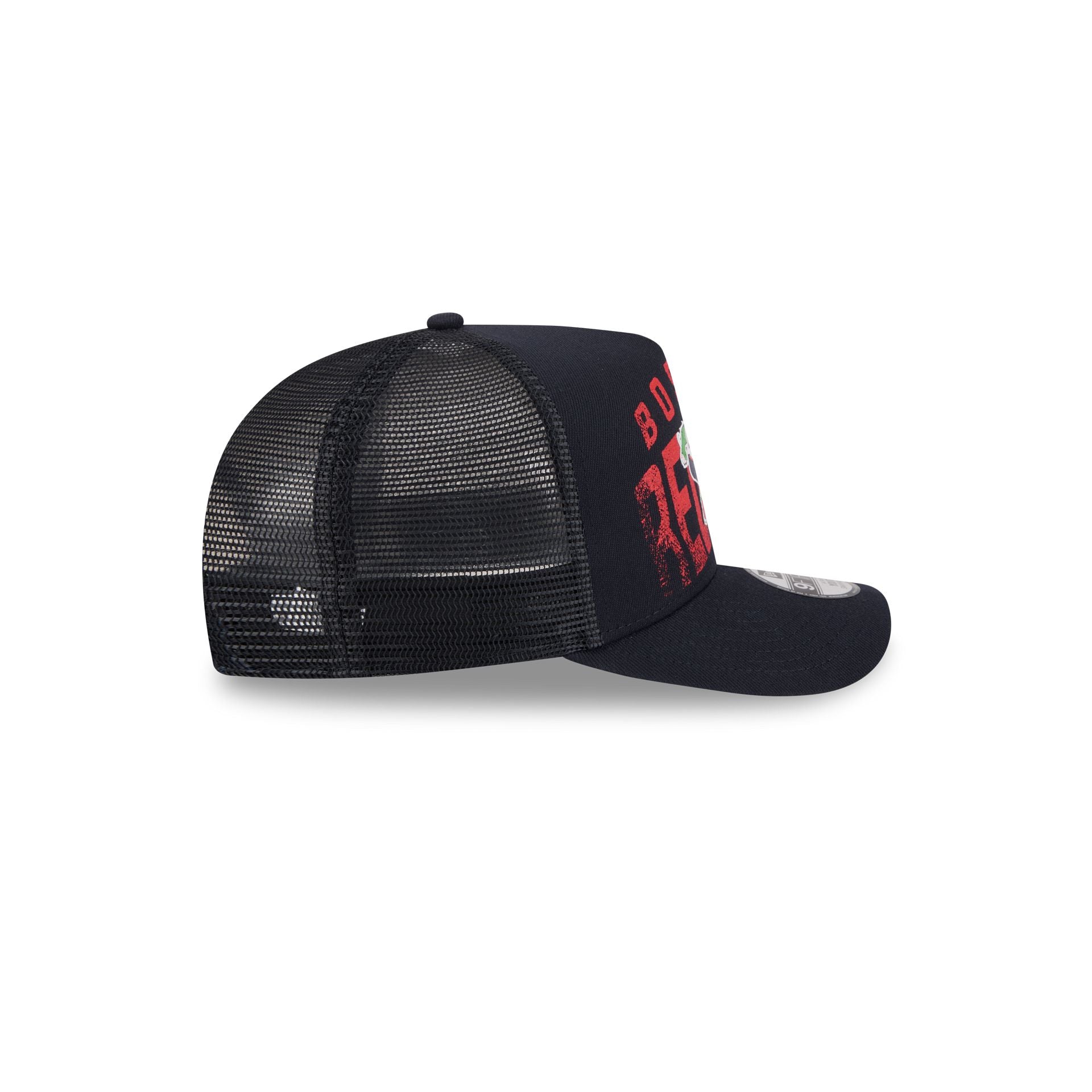 Boston Red Sox Logo Fade Kids 9FIFTY A-Frame Trucker Hat